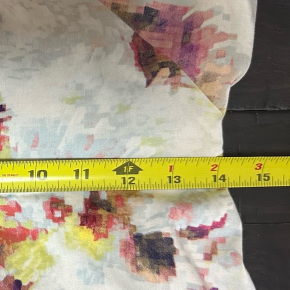 Hunter Bell for Anthropologie Size 4 Kukka Tea Dress Abstract Floral Print - Picture 14 of 14